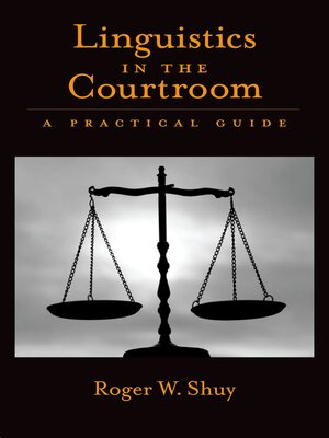 cover image of Linguistics in the Courtroom
